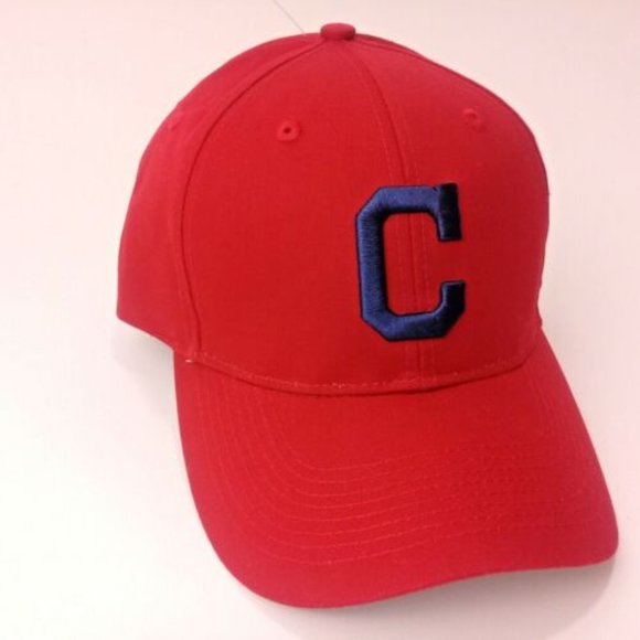 Bundle "3 x $20" Cleveland Indians Red NEW Baseball Cap MLB Adult OSFM Logo Team - Picture 6 of 10